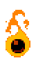 A Pyromancy fireball.