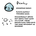 Concept sheet for Dewdrop.