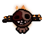 Afterbirth+ sprite of a Woodburner.