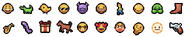 Appearance of the various Emoji tears.