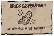 Brick Seperator's achievement unlock card.