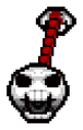 A Mr. Bones' appearance when attacking.