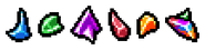 Appearance of the various Prism Shards.