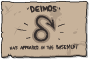 Deimos's achievement unlock card.