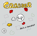 The cover of the game Grabber featuring Grabber from Grabber.